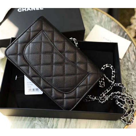 boy wallet on a chain chanel|chanel classic wallet on chain.